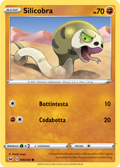 Silicobra 108/202 Reverse NM (ITA)