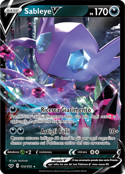Sableye-V 120/202 NM (ITA)