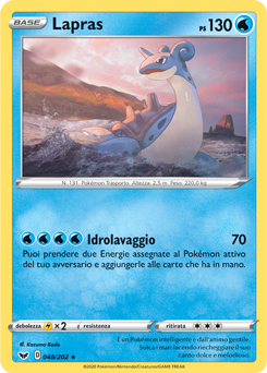 Lapras 048/202 NM (ITA)