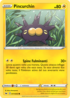 Pincurchin 077/202 NM (ITA)