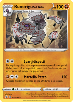Runerigus di Galar 102/192 NM (ITA)