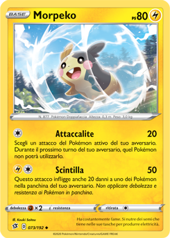 Morpeko 073/192 Reverse NM (ITA)