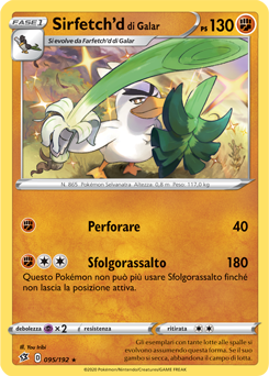 Sirfetch’d di Galar 095/192 NM (ITA)