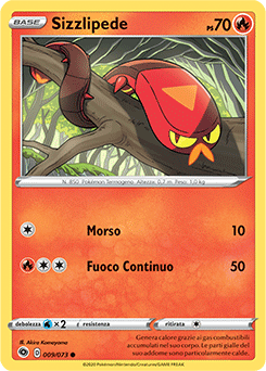 Sizzlipede 009/073 Reverse NM (ITA)