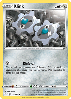 Klink 125/189 Reverse NM (ITA)