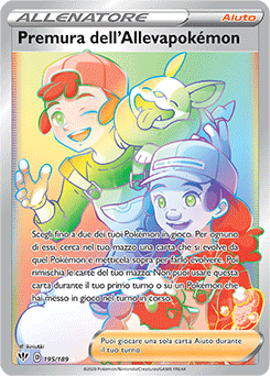 Premura dell'Allevapokémon 195/189 NM (ITA)