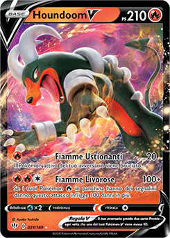 Houndoom-V 021/189 NM (ITA)