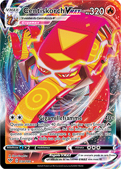 Centiskorch-VMAX 034/189 NM (ITA)