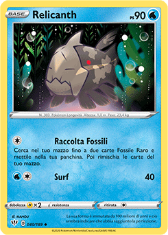 Relicanth 040/189 NM (ITA)