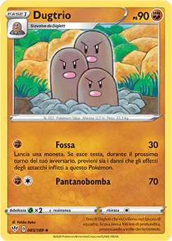 Dugtrio 085/189 Reverse NM (ITA)