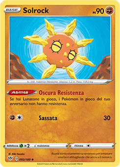 Solrock 092/189 Reverse NM (ITA)