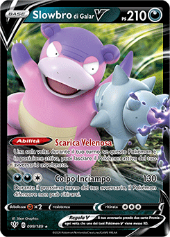 Slowbro di Galar-V 099/189 NM (ITA)