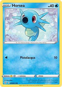 Horsea 20/73 Reverse NM (ITA)