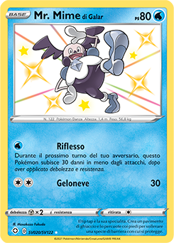 Mr. Mime di Galar SV020 NM (ITA)