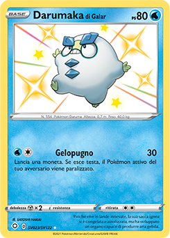 Darumaka di Galar SV023 NM (ITA)