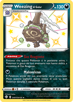 Weezing di Galar SV077 NM (ITA)
