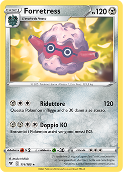 Forretress 114/185 Reverse NM (ITA)