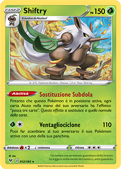 Shiftry 012/185 Reverse NM (ITA)