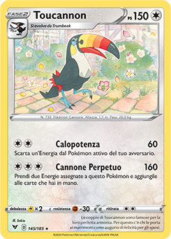 Toucannon 145/185 Reverse NM (ITA)