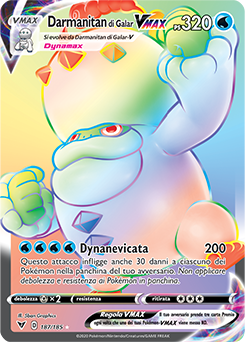 Darmanitan di Galar VMAX 187/185 NM (ITA)