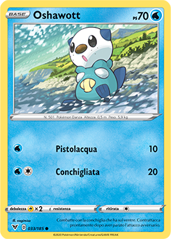 Oshawott 033/185 Reverse NM (ITA)