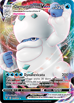 Darmanitan di Galar-VMAX 037/185 NM (ITA)
