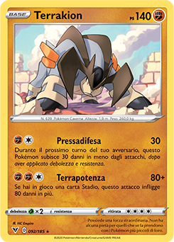 Terrakion 092/185 NM (ITA)