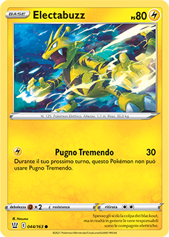 Electabuzz 044/163 Reverse NM (ITA)