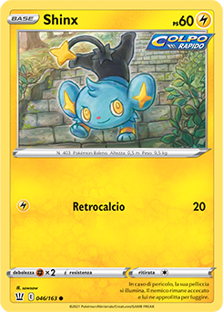 Shinx 046/163 Reverse NM (ITA)