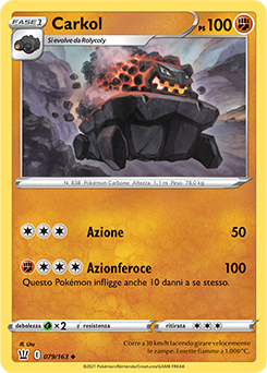 Carkol 079/163 Reverse NM (ITA)