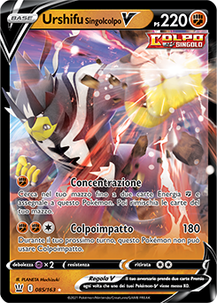 Urshifu Singolcolpo-V 085/163 NM (ITA)