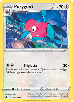 Porygon2 117/198 Reverse NM (ITA)