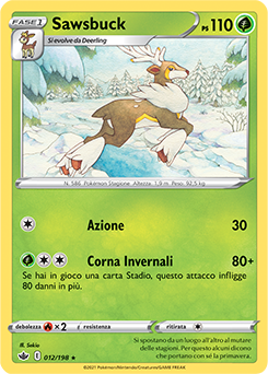 Sawsbuck 012/198 NM (ITA)