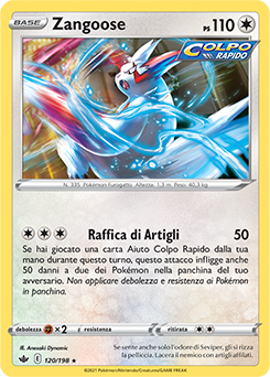 Zangoose 120/198 NM (ITA)