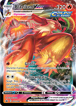 Blaziken-VMAX 021/198 NM (ITA)