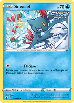 Sneasel 030/198 Reverse NM (ITA)