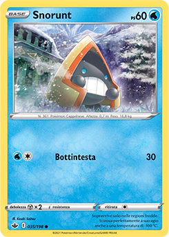 Snorunt 035/198 Reverse NM (ITA)