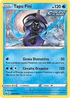 Tapu Fini 040/198 Reverse NM (ITA)