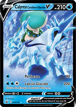 Calyrex Cavaliere Glaciale-V 045/198 NM (ITA)