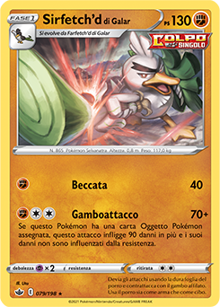 Sirfetch’d di Galar 079/198 NM (ITA)