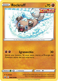 Rockruff 086/198 NM (ITA)