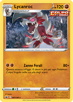 Lycanroc 087/198 NM (ITA)