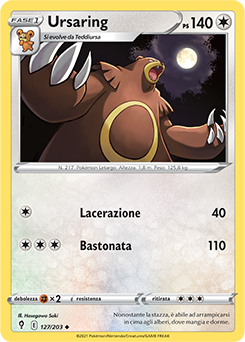 Ursaring 127/203 Reverse NM (ITA)
