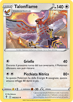 Talonflame 140/203 Reverse NM (ITA)