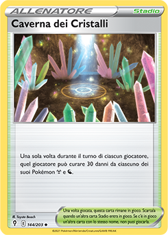 Caverna dei Cristalli 144/203 Reverse NM (ITA)