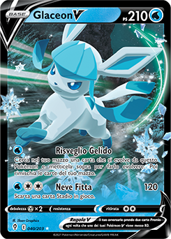 Glaceon-V 040/203 NM (ITA)