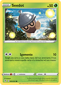 Seedot 005/203 Reverse NM (ITA)