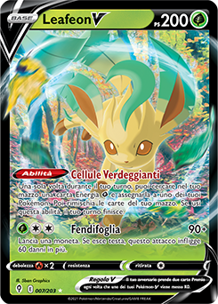 Leafeon-V 007/203 NM (ITA)