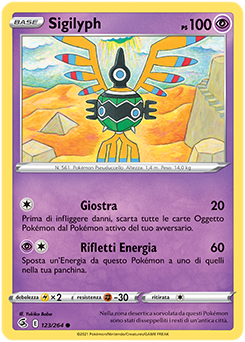 Sigilyph 123/264 Reverse NM (ITA)