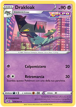 Drakloak 129/264 Reverse NM (ITA)